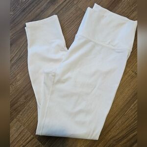 Iridescent White Fabletics Leggings